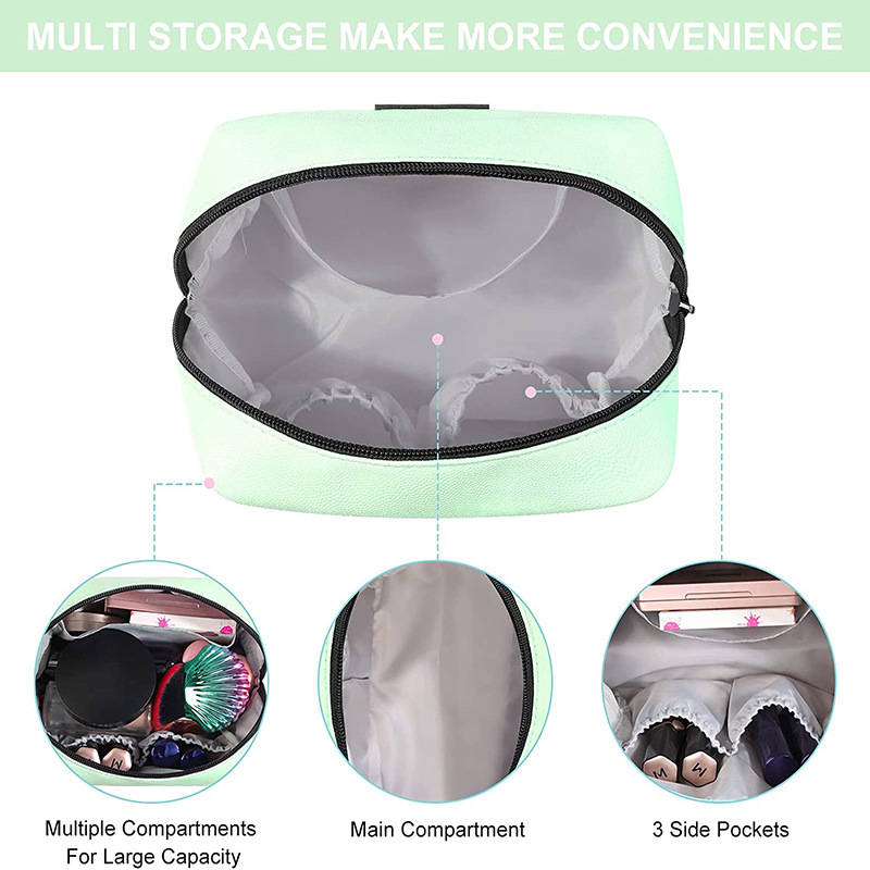 PU Leather Travel Cosmetic Bag 14
