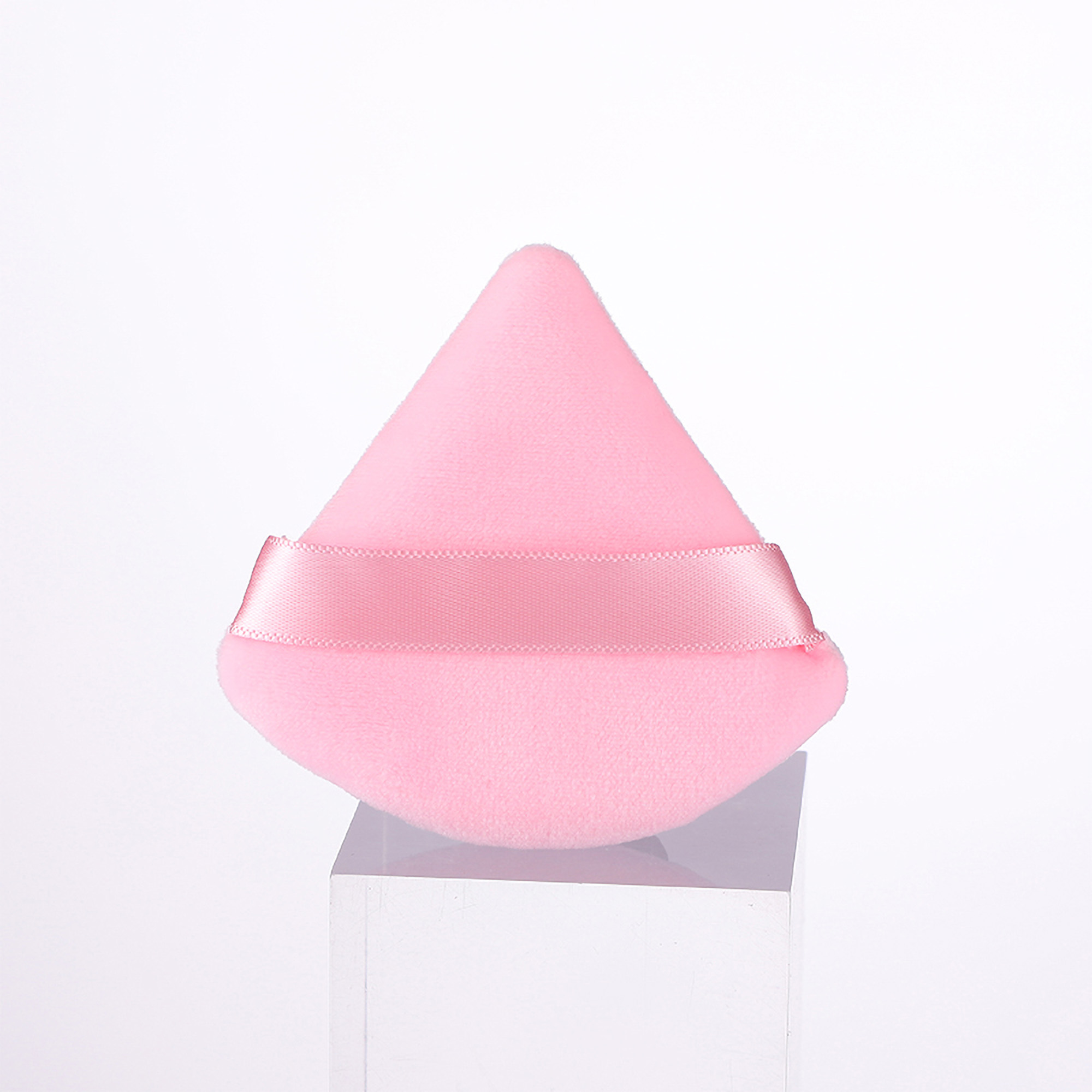 Triangle Powder Puff  Blender Sponge Makeup Velour Cosmetic 10