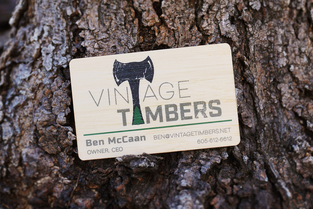 24 Hour Wood Business Cards 26