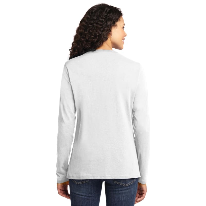 Port & Company Women's Long Sleeve Core Cotton Tee. 60