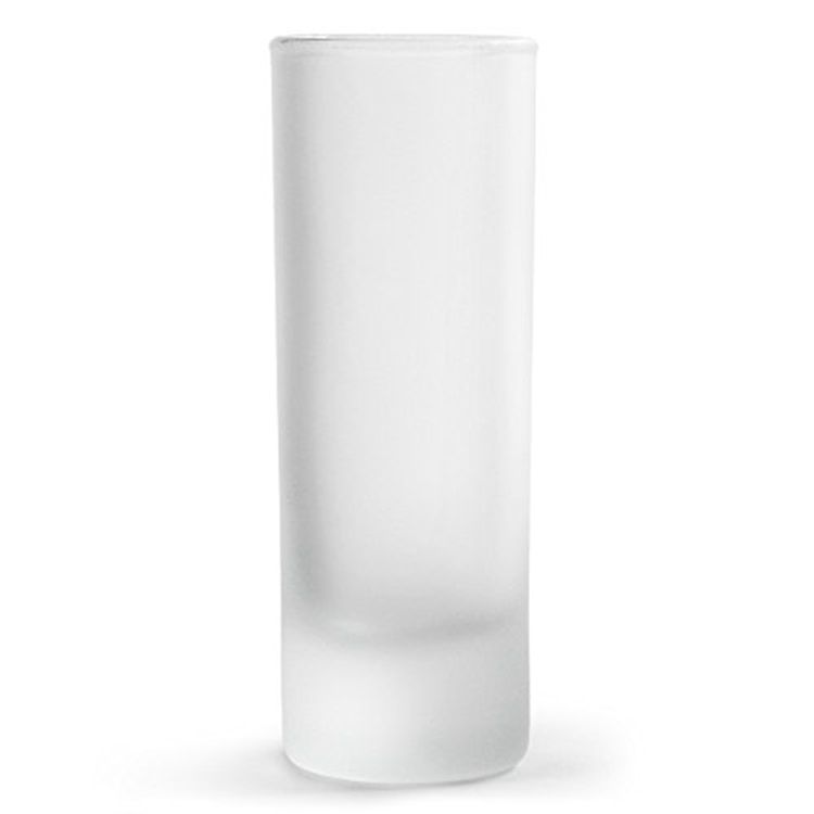 Custom Frosted Tall Shooter Glasses 2 Oz. 4