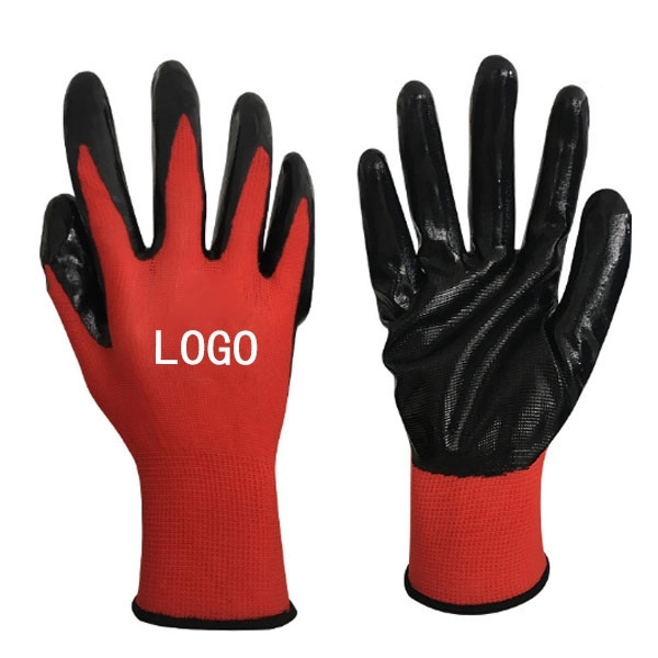 Needle Nylon Nitrile Gloves 3