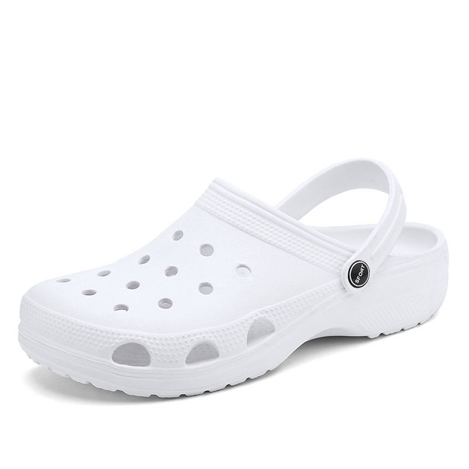 Men's Summer Solid Color Cave Sandals Slippers Garden Shoes 5