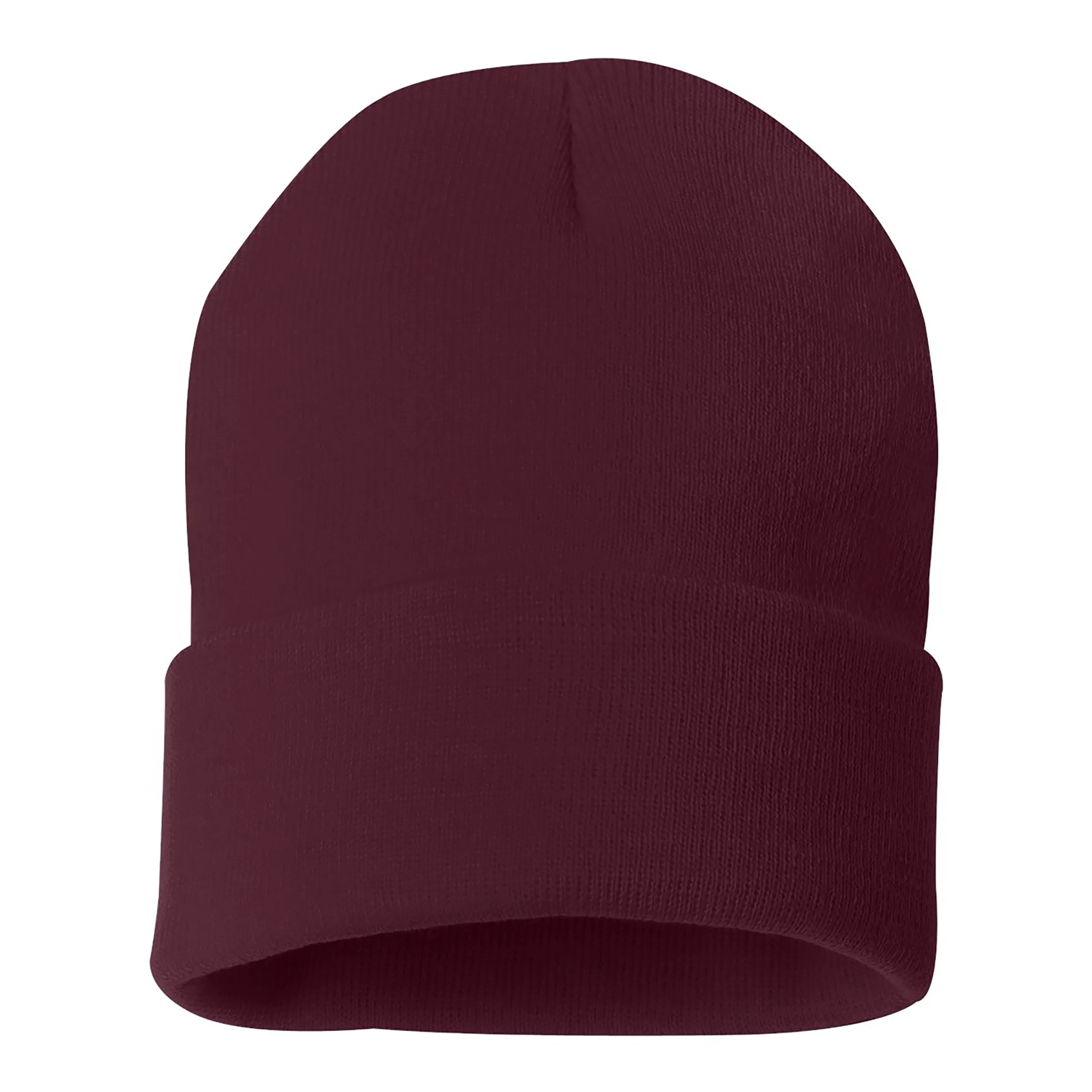 Sportsman - 12" Solid Knit Beanie 42