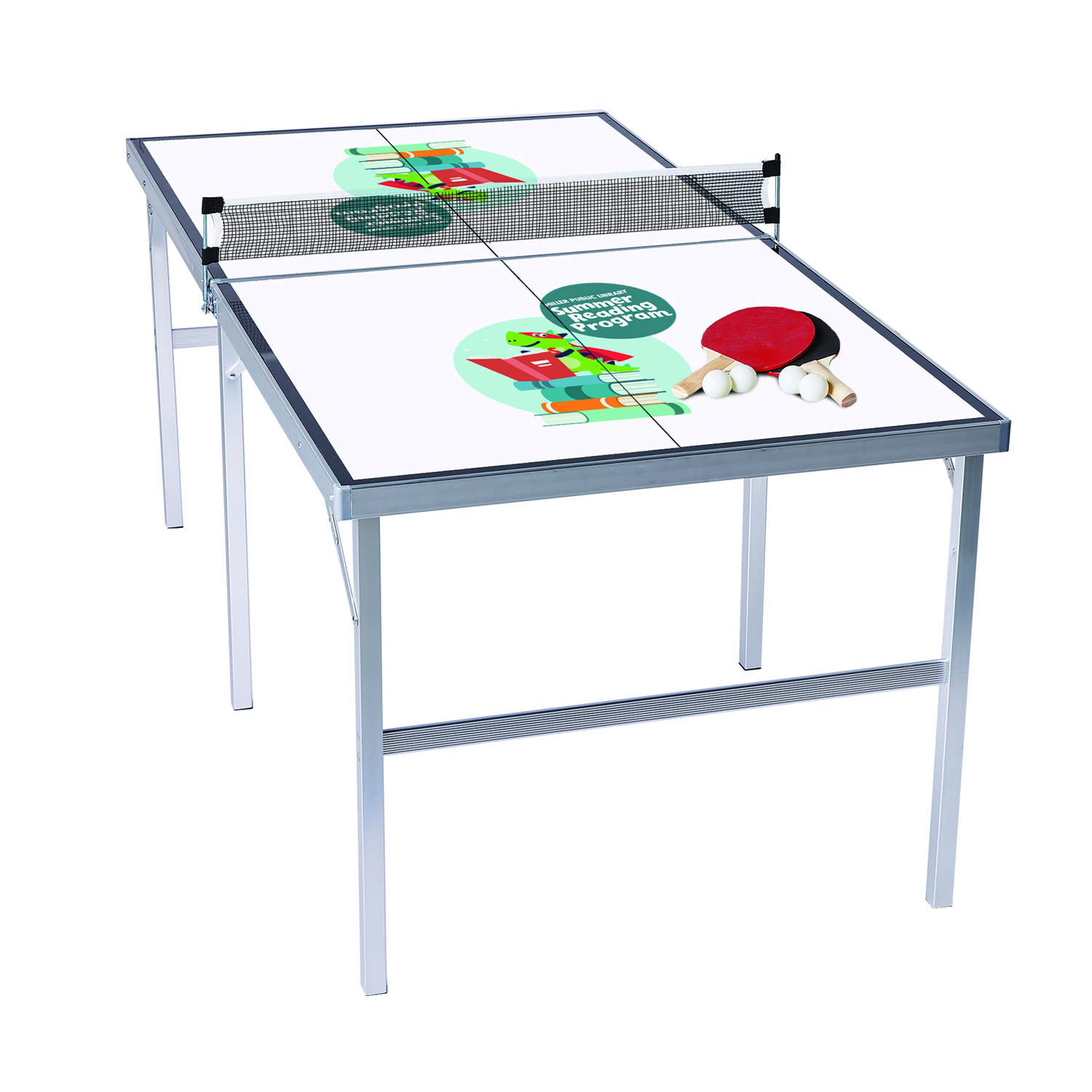 Portable Table Tennis Imprinted