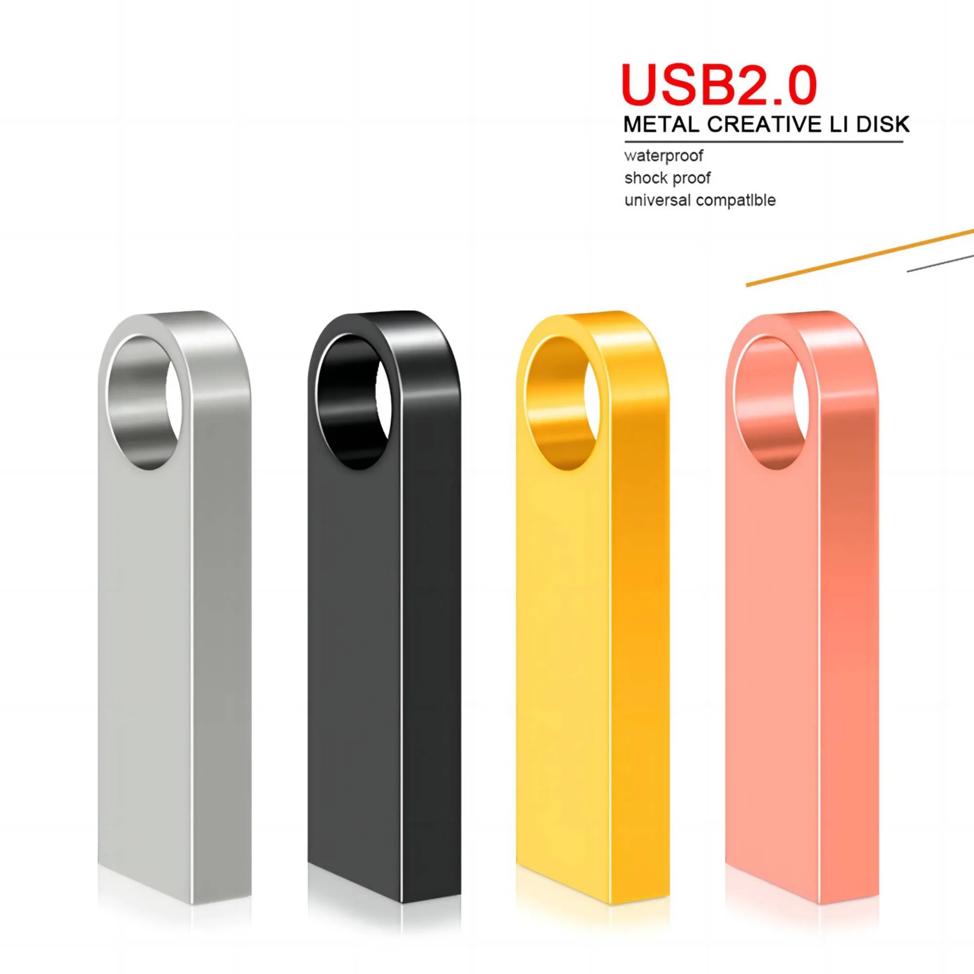 Metal 8GB Flash Drive 2