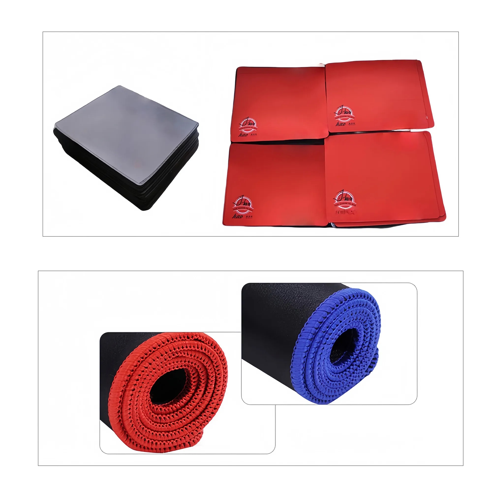 Premium Thick Fabric Mouse Pad Natural Rubber Non-Slip Base 3