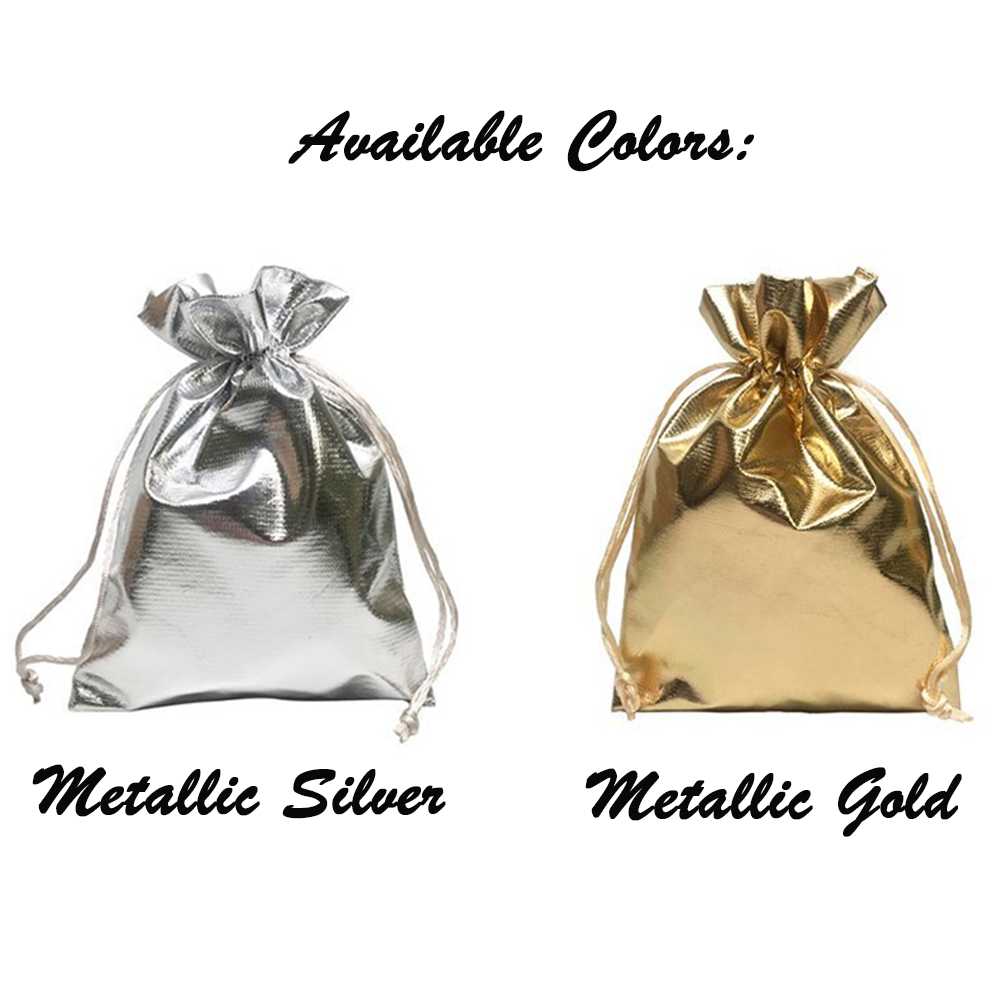 3" X 4" Deluxe Metallic Pouch 2