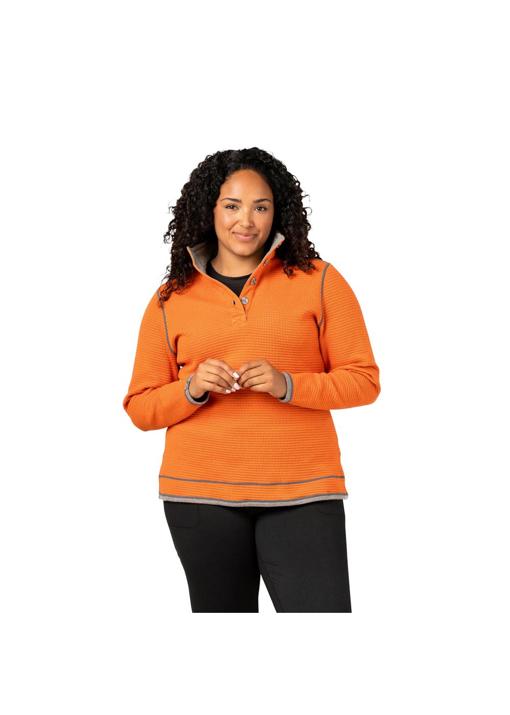 Storm Creek Women's Maverick Waffle Knit Button Up 31