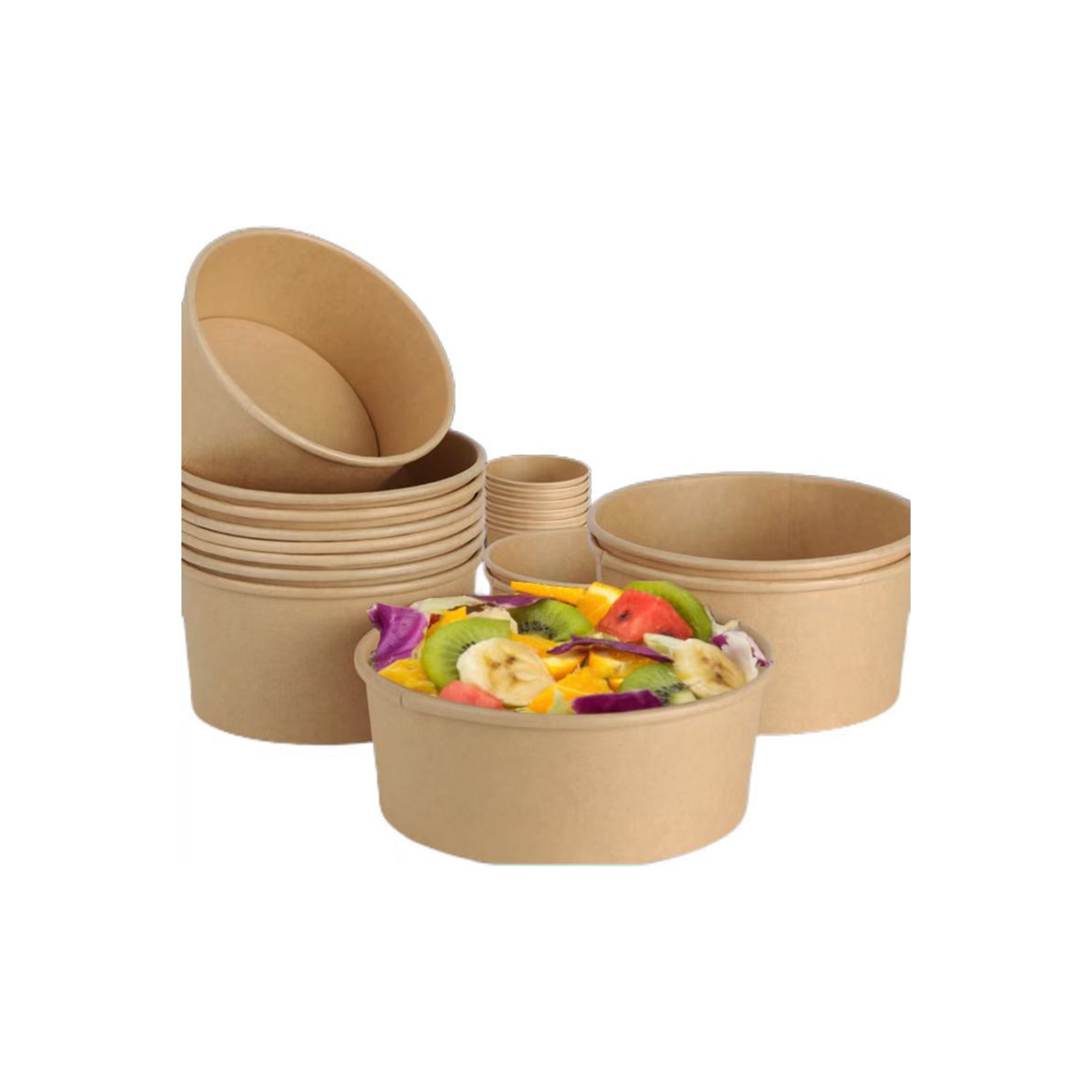 Disposable Kraft Paper Food Container 2
