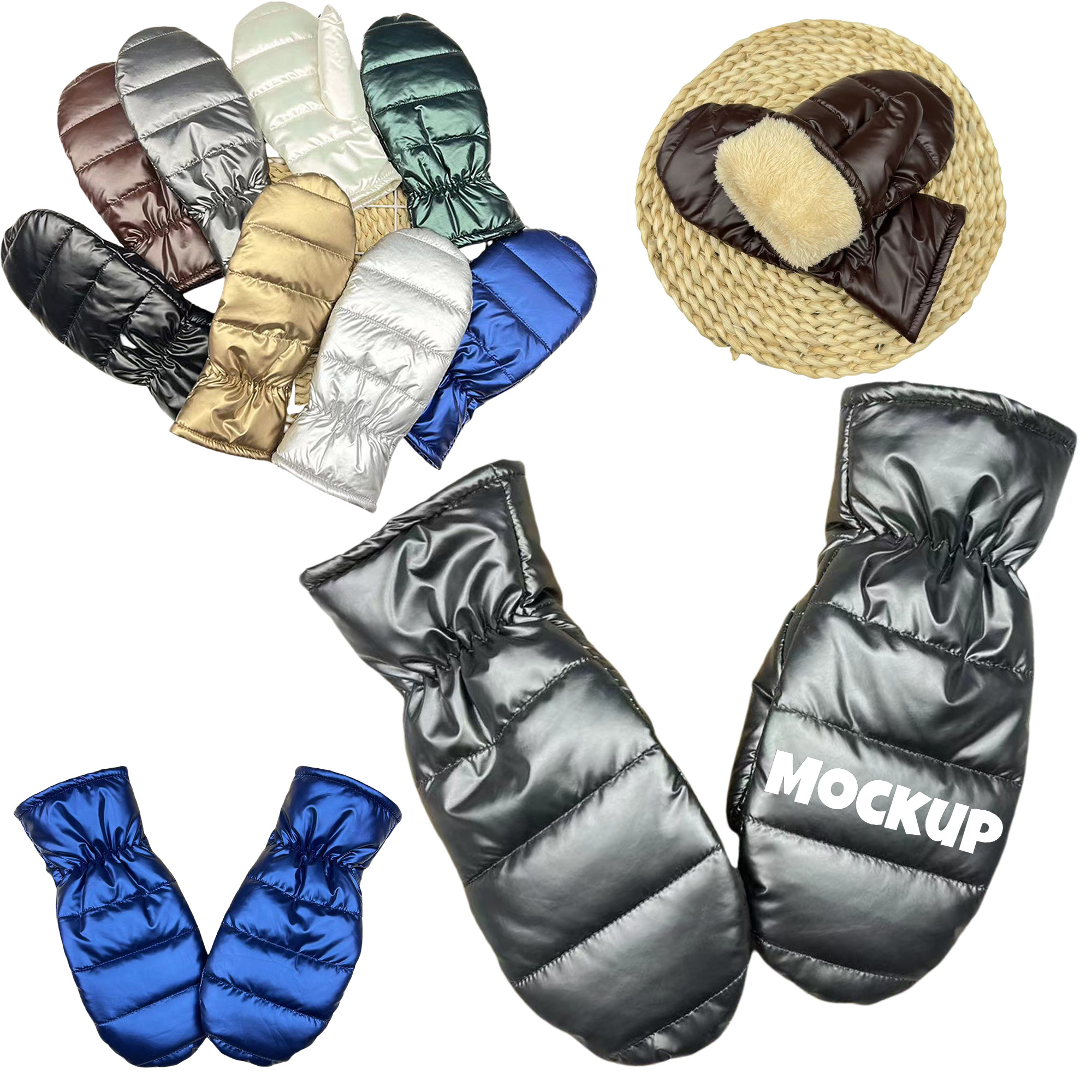 Winter Windproof Ski Snow Gloves 7