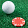 Recycled Poker Chip Ball Marker 96
