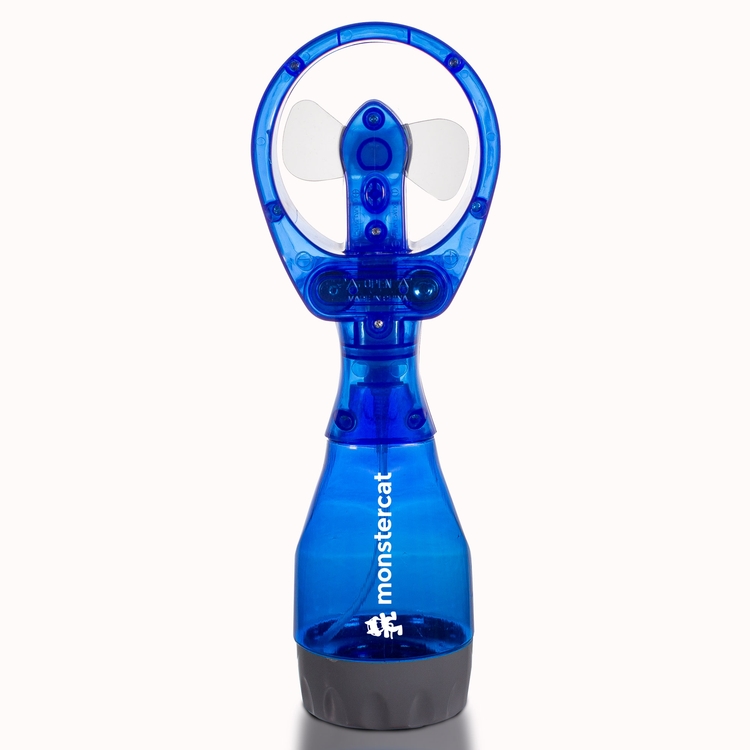 Blue Water Spray Fan 3