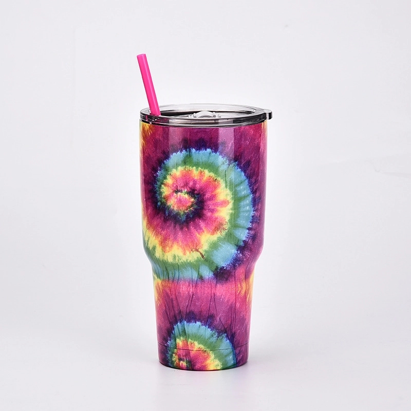 Tie-dye Stainless Steel Vacuum Insulated Tumbler 6