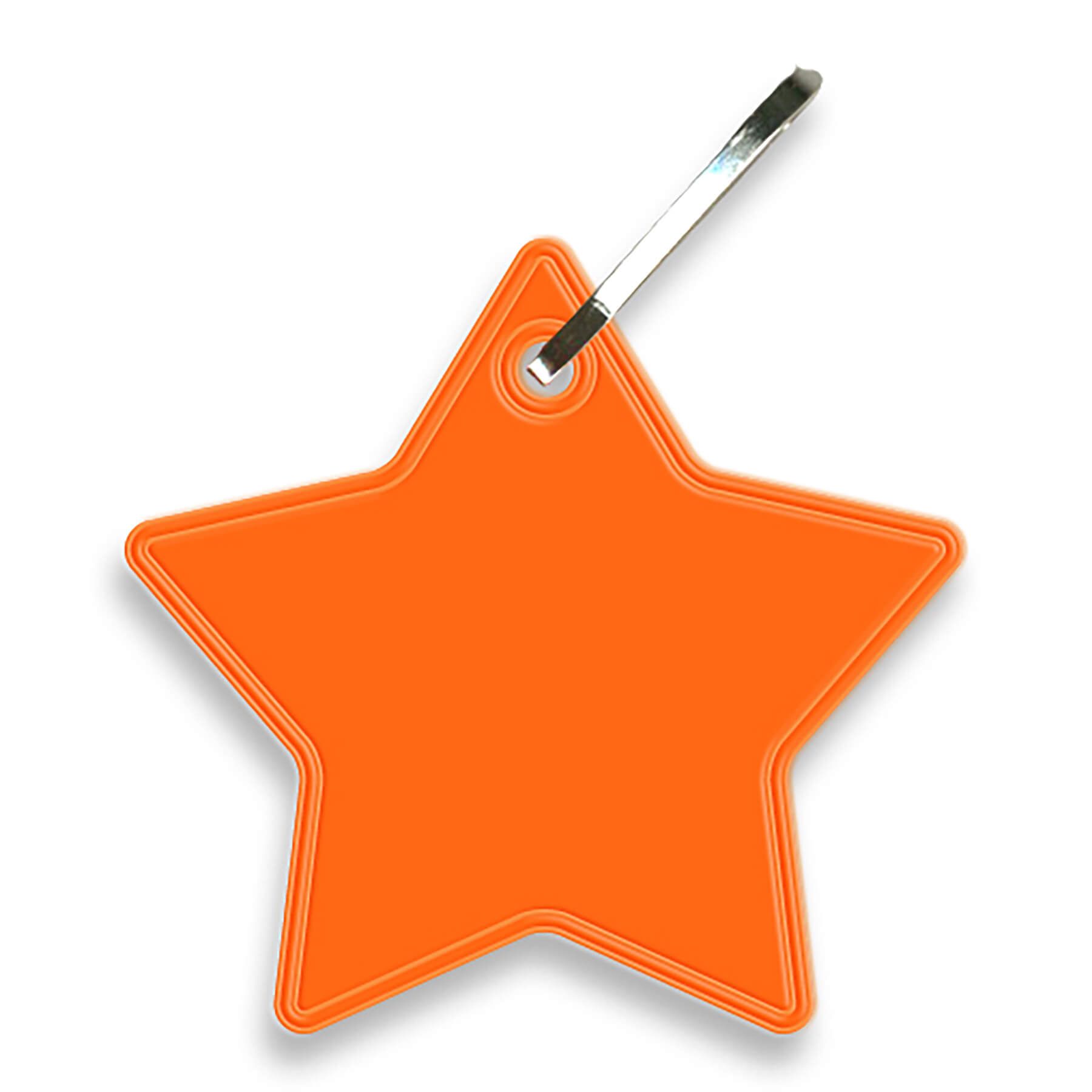 Star Reflective Zipper Pull 22