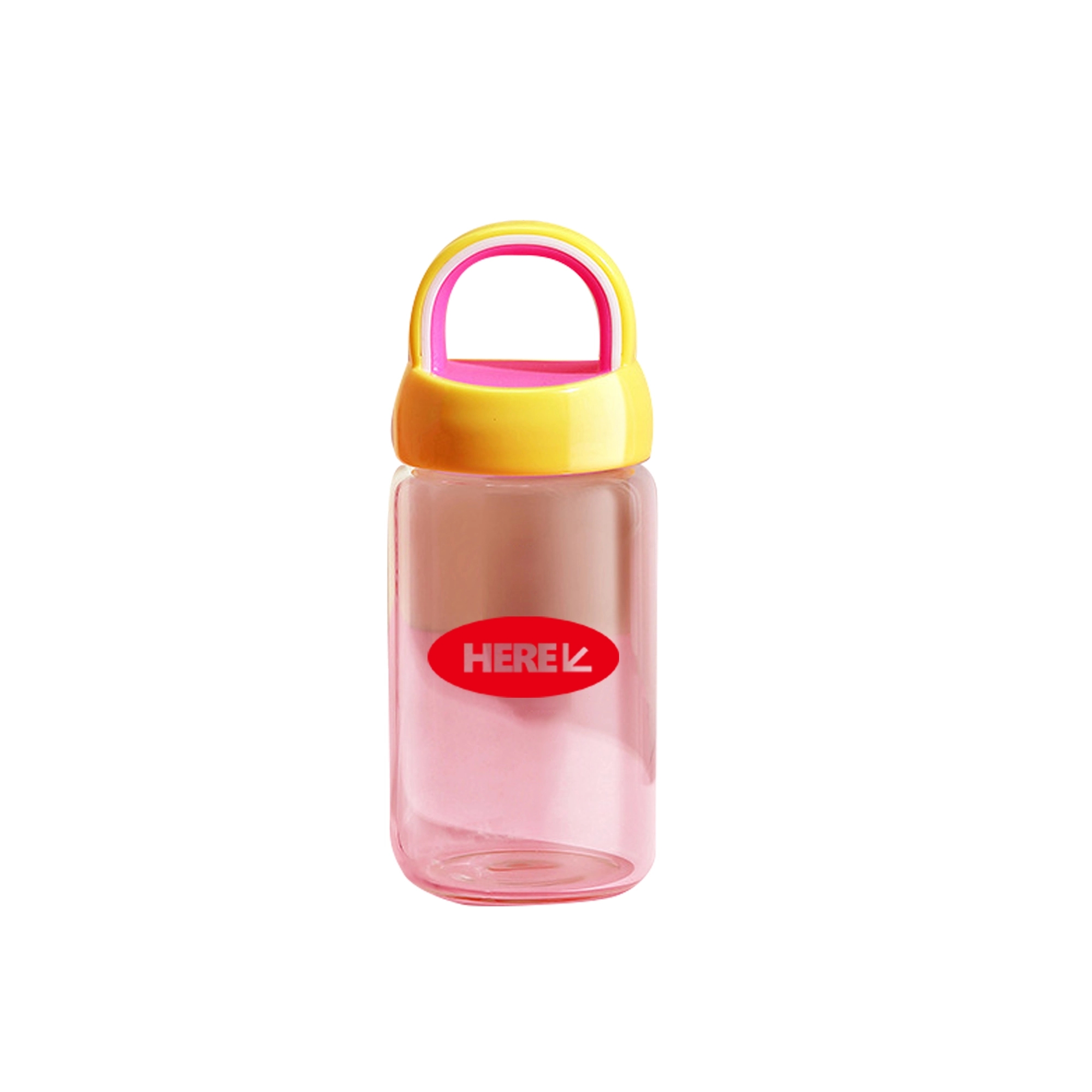 Portable Glass Water Bottle