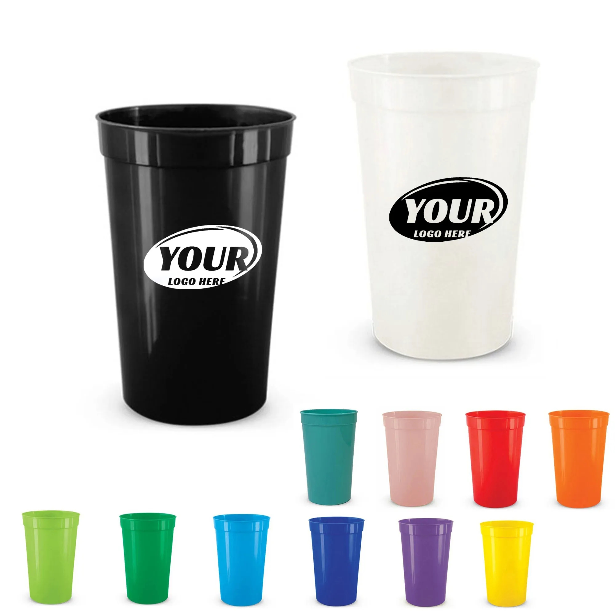 16Oz Plastic Stadium Cup
