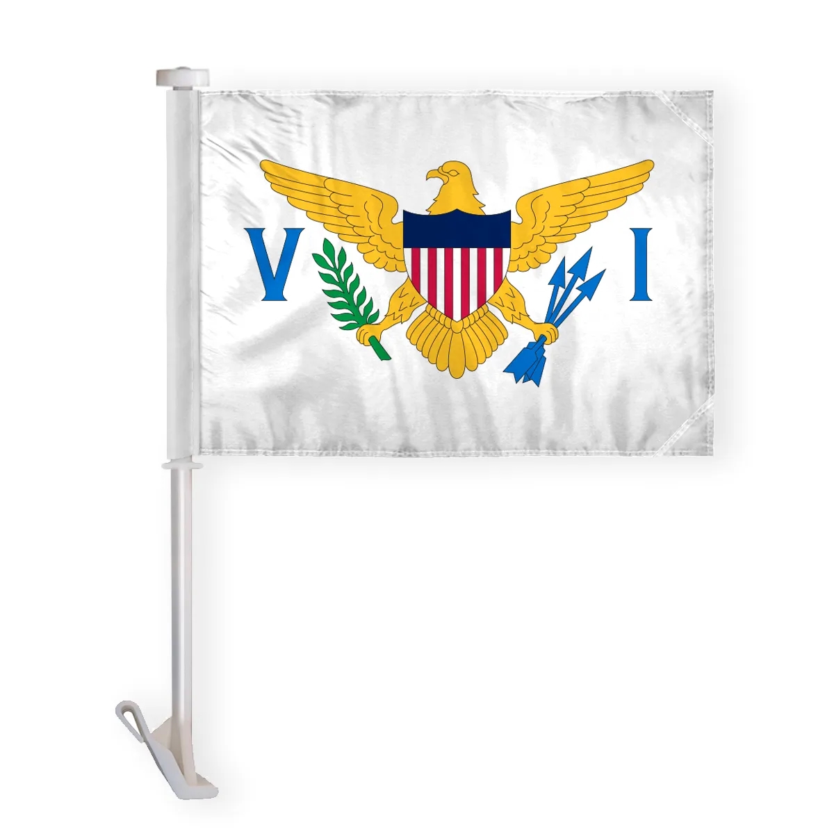 12"x16" & 10.5''x15'' U.S. Virgin Islands Car Flags 2