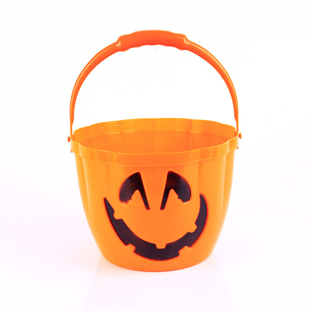 8 1/4 " Halloween Glowing Bucket 3