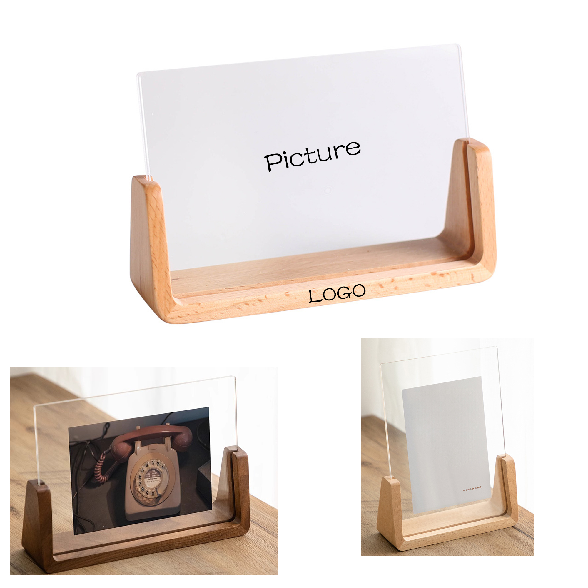 Wooden Photo Frame Ornament 2