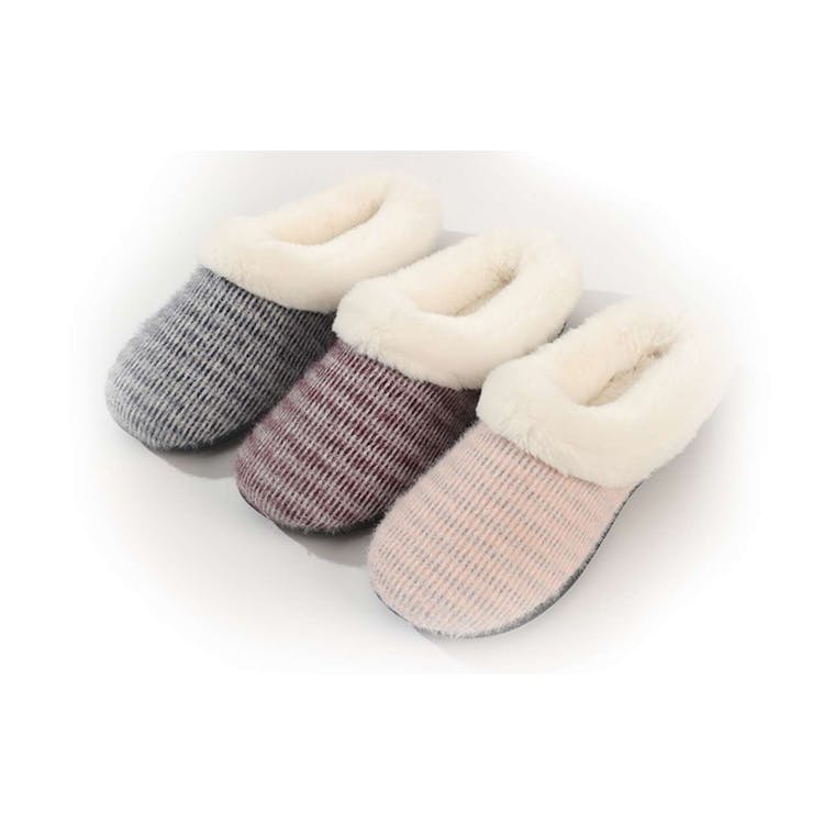Women's Mohair Upper Clog Soft Breathable Slippers Assorted S-2XL 1