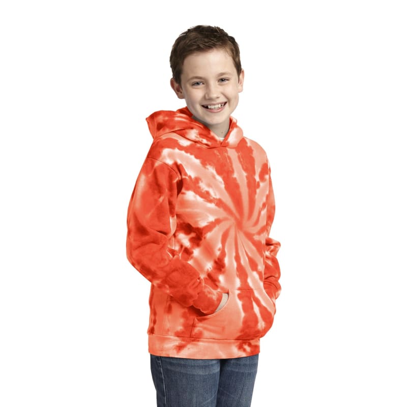 Port & Company Youth Tie-Dye Pullover Hooded Sweatshirt. 36