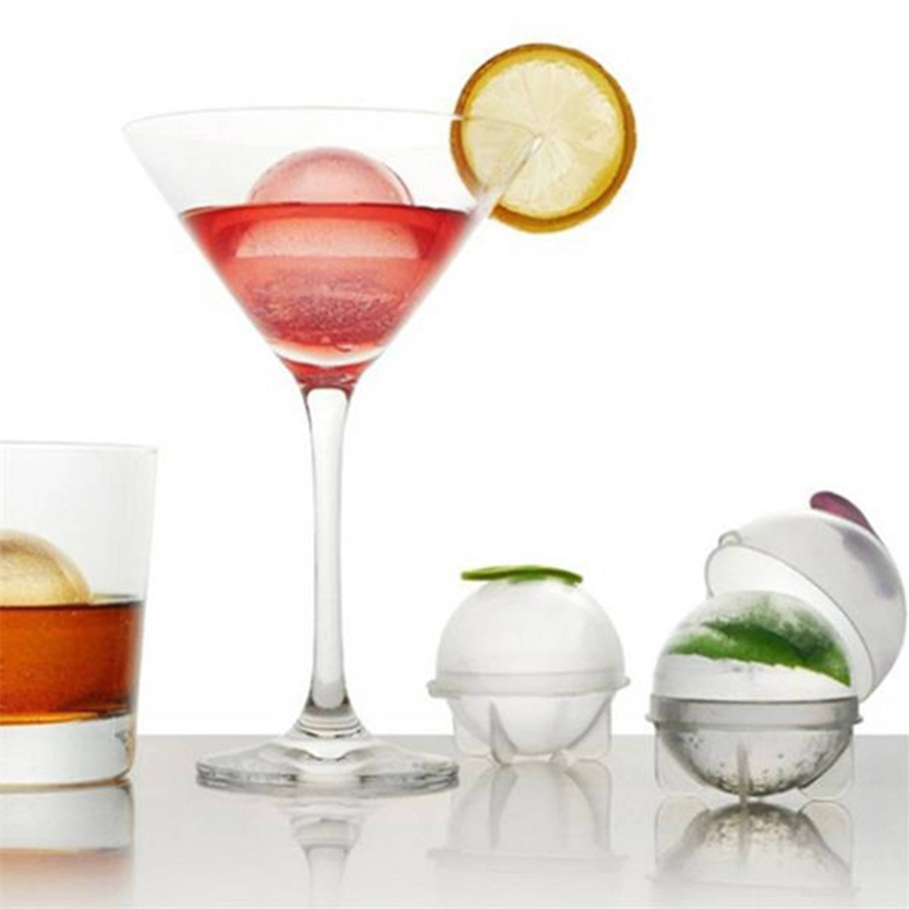 4 PCS Round Ice Cube Molds 2