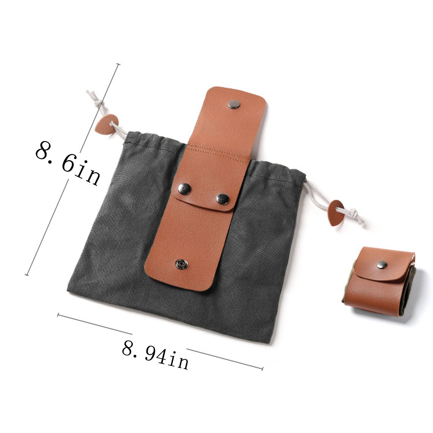 Outdoor Collapsible Canvas Picking Storage Bag 2