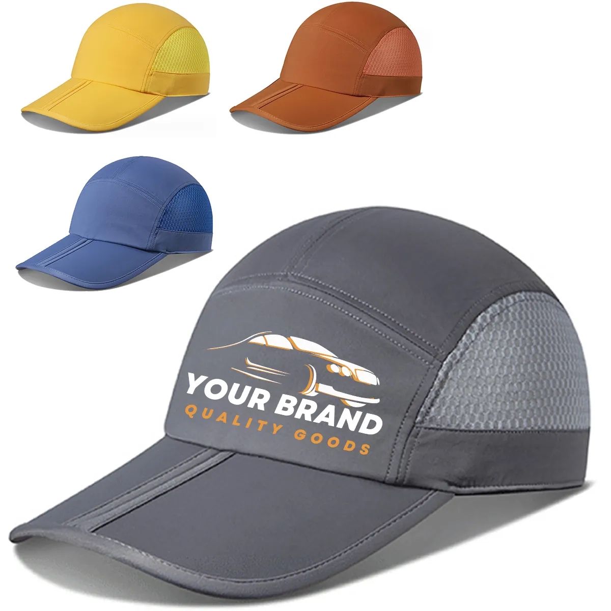 Breathable Sun Hat Mesh Design Outdoor Sports Travel Cap 5