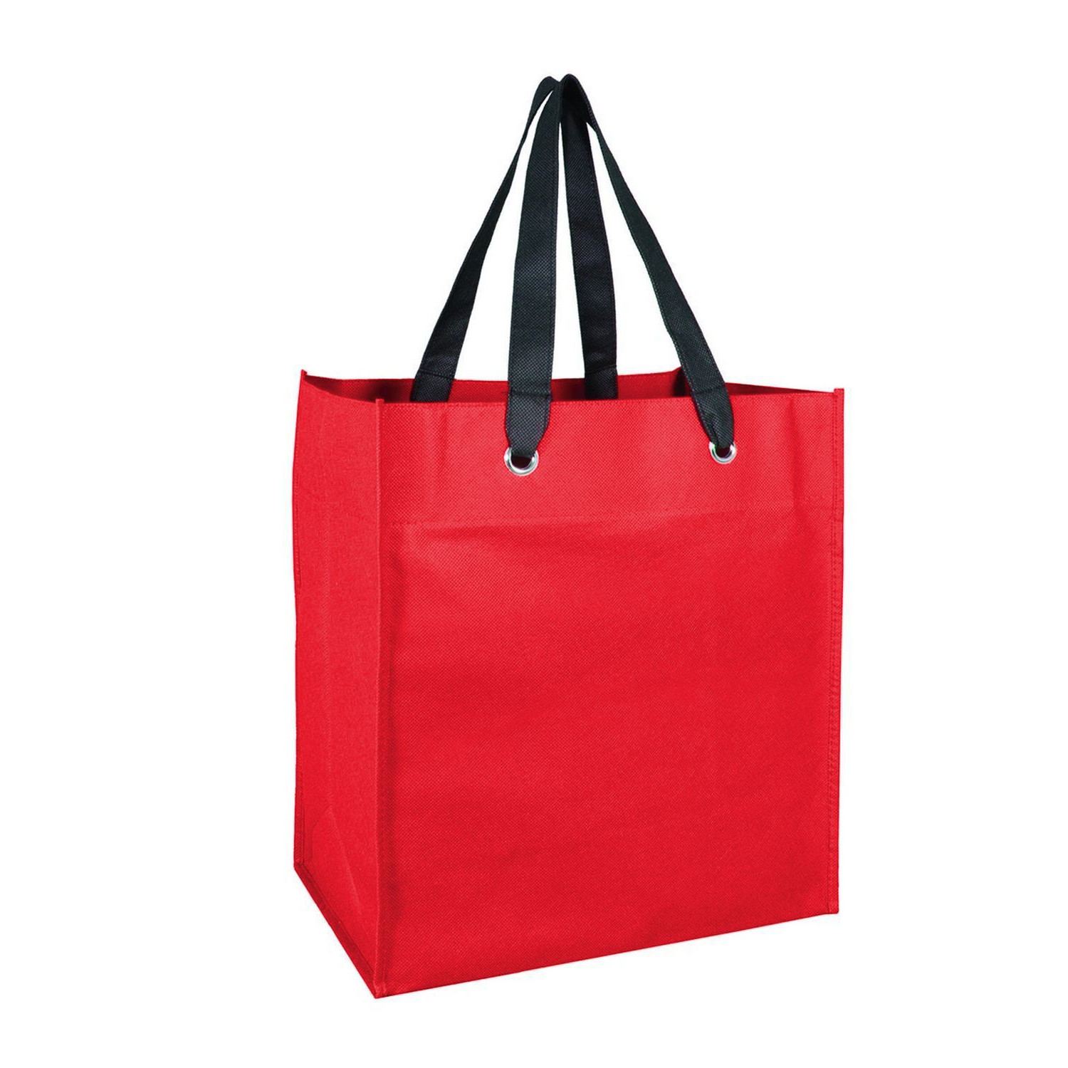 Non Woven Grocery Tote W/Grommets 1