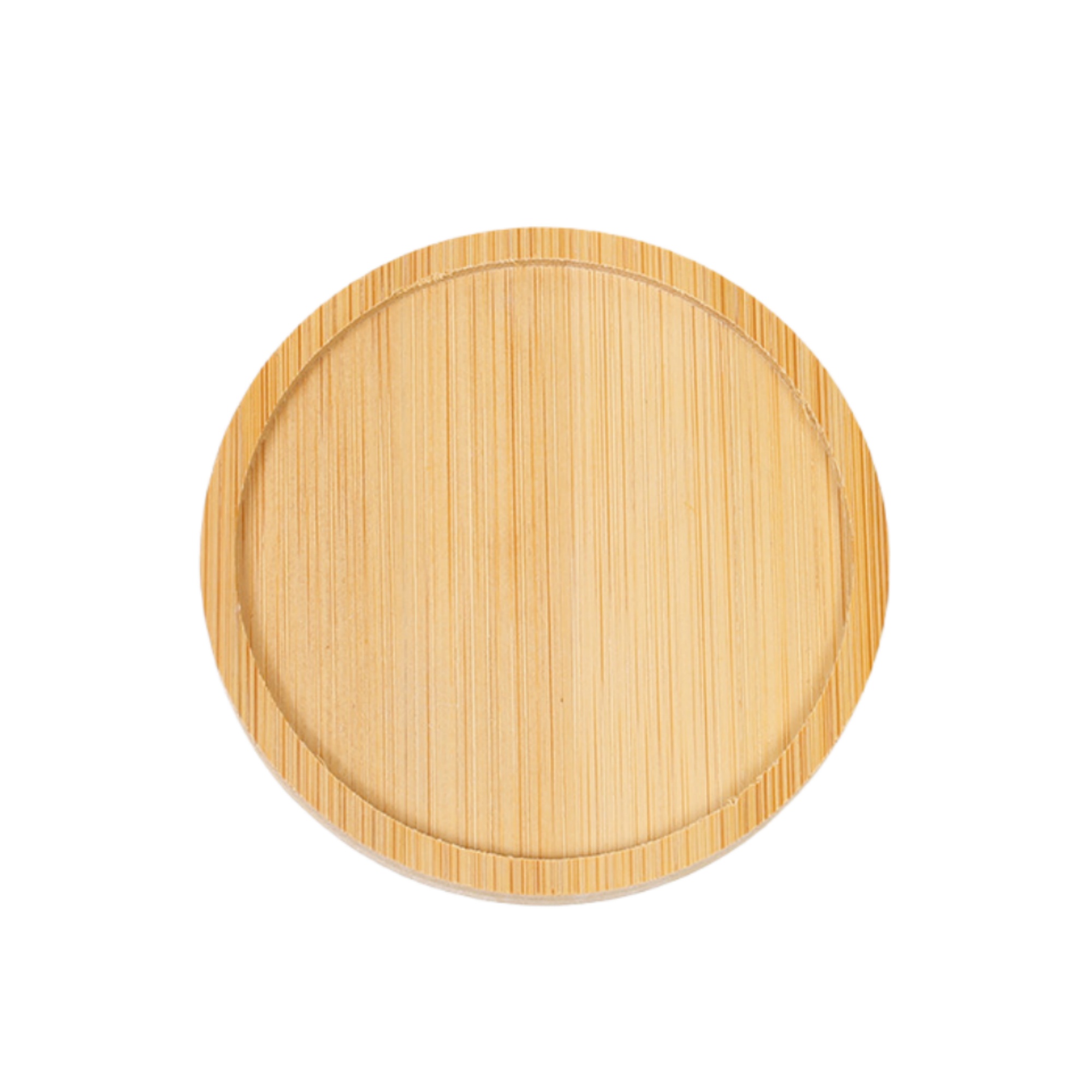 Round Bamboo Coaster 4