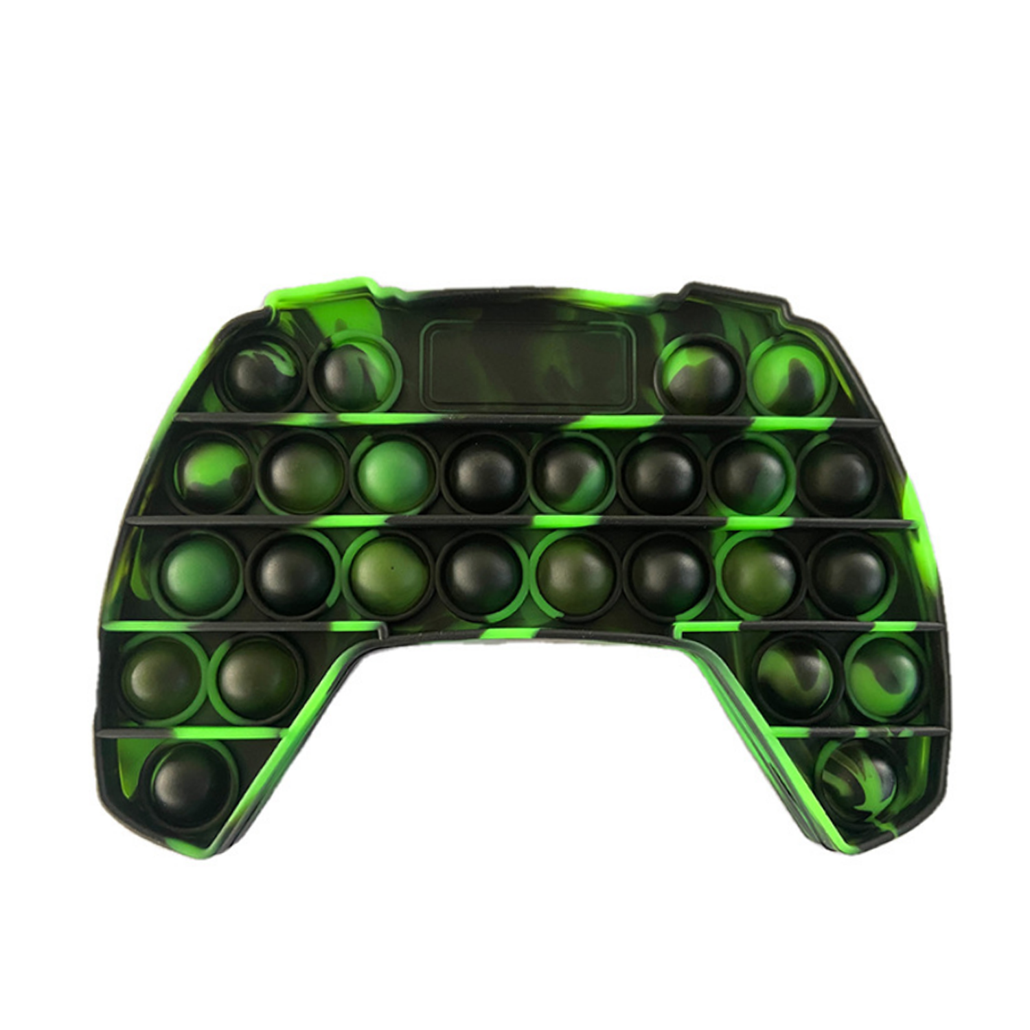 Multi Color Gamepad Shape Silicone Push Bubble Fidget Toy 3