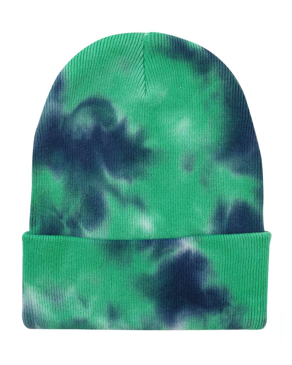12" Tie-Dyed Cuffed Beanie - SP412 7