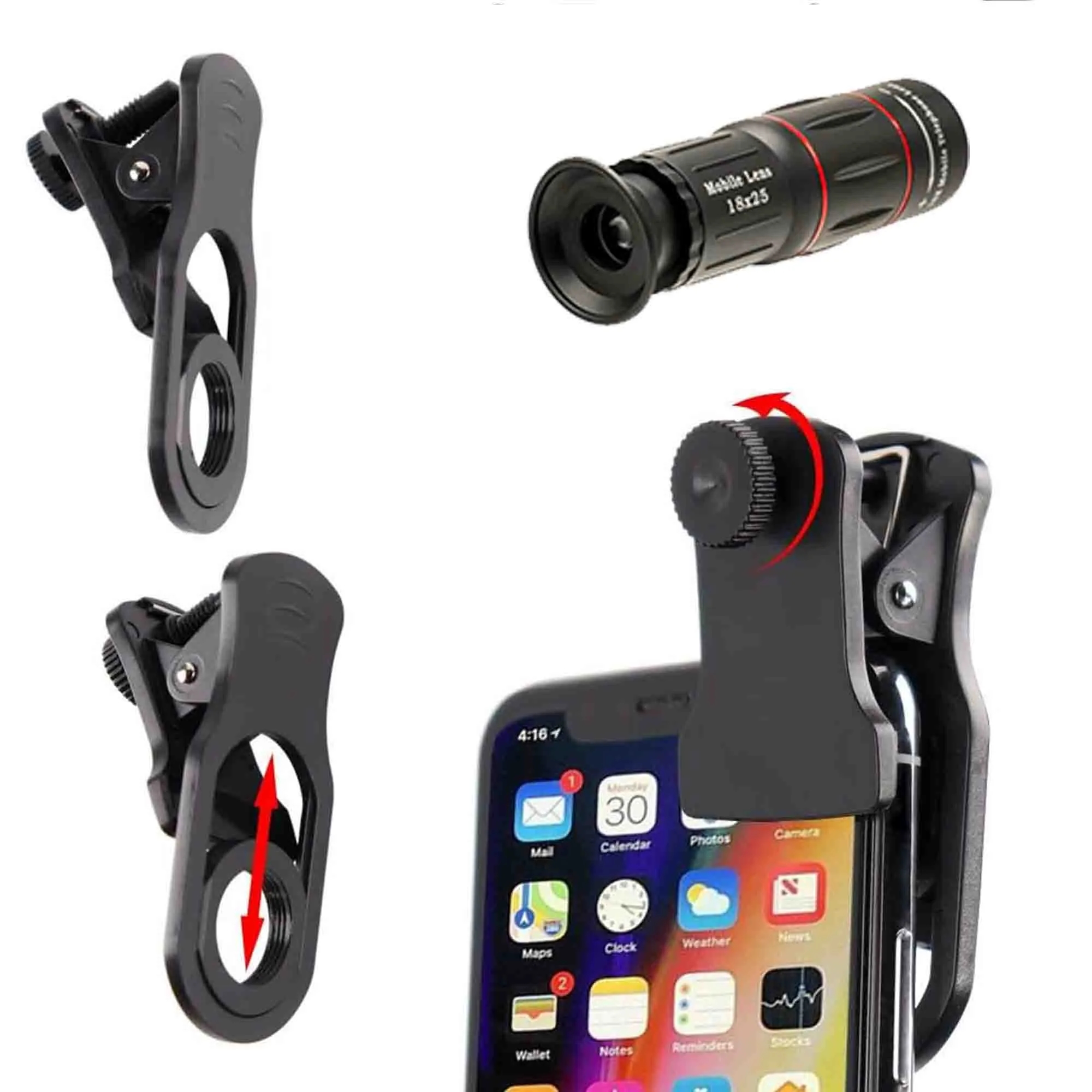 18X Mobile Phone Camera Lenses Kits MOQ20 4