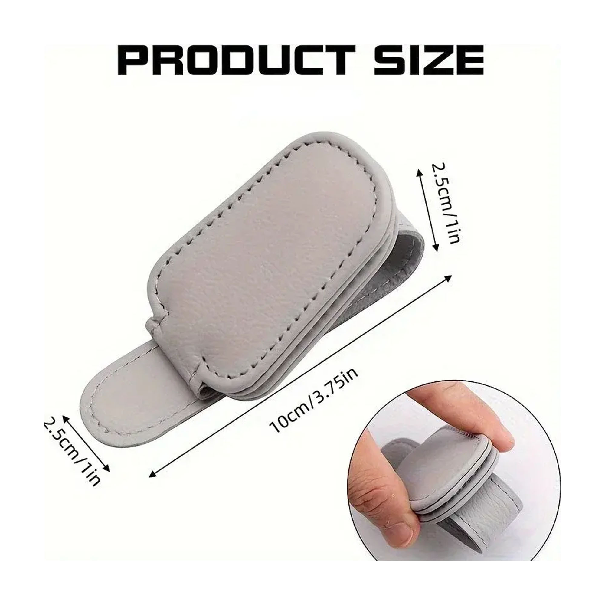 Magnetic Sunglasses Holder 2