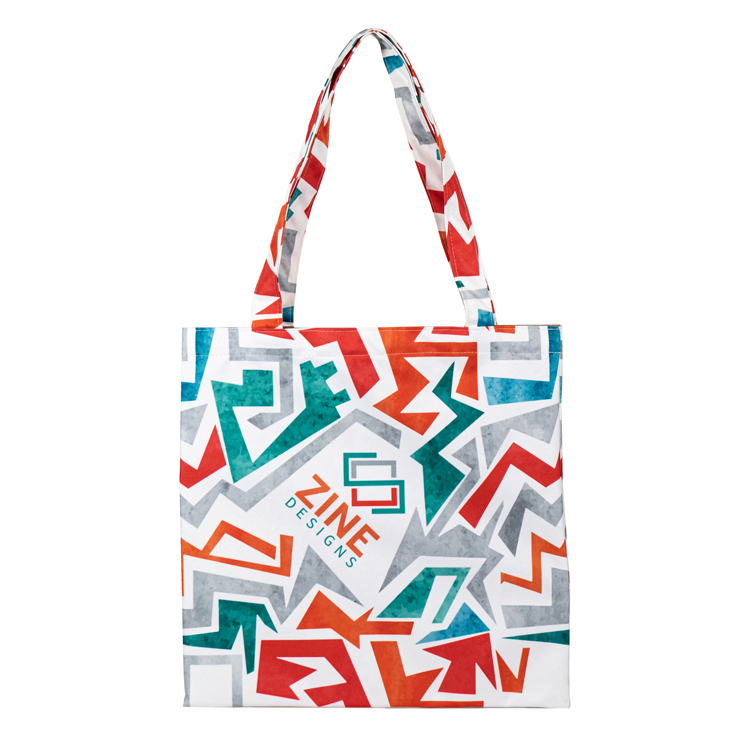 Medium Flat Tote (14"H x 14"W) 5
