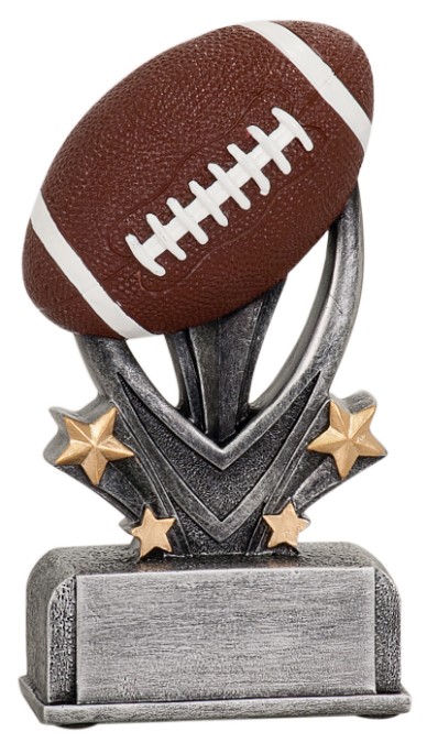 5-1/2" Tall Football Varsity Resin 2
