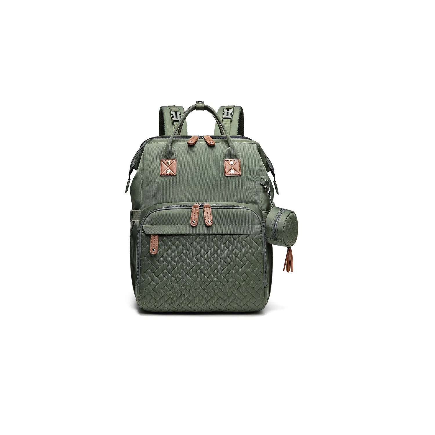 3 in 1 Diaper Bag Backpack with Bassinet Bed Mat Pad 1