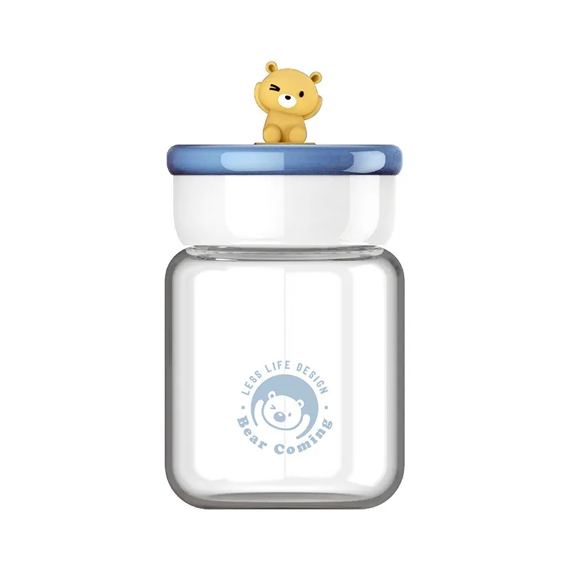 Biggie glass milk cup 4