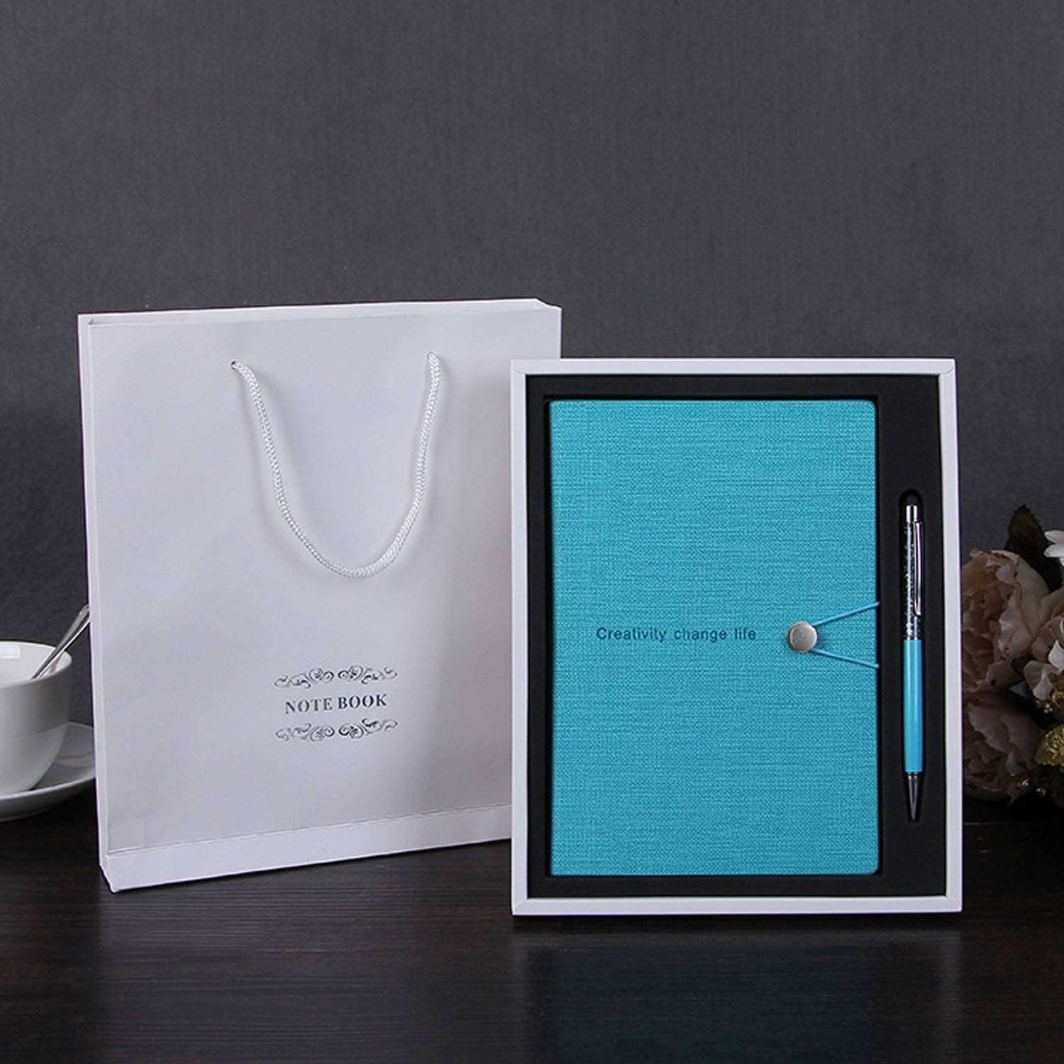 Journal Notebook with Pen Gift Set 7