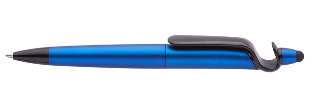 3-in-1 Plastic Pens with Stylus and Cell Stand