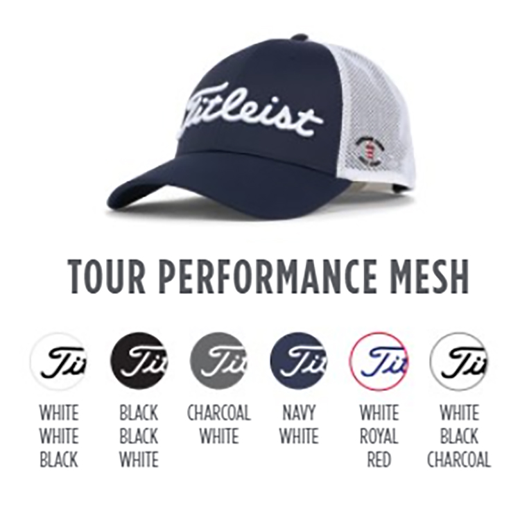 Titleist Tour Peformance Mesh Hat 2