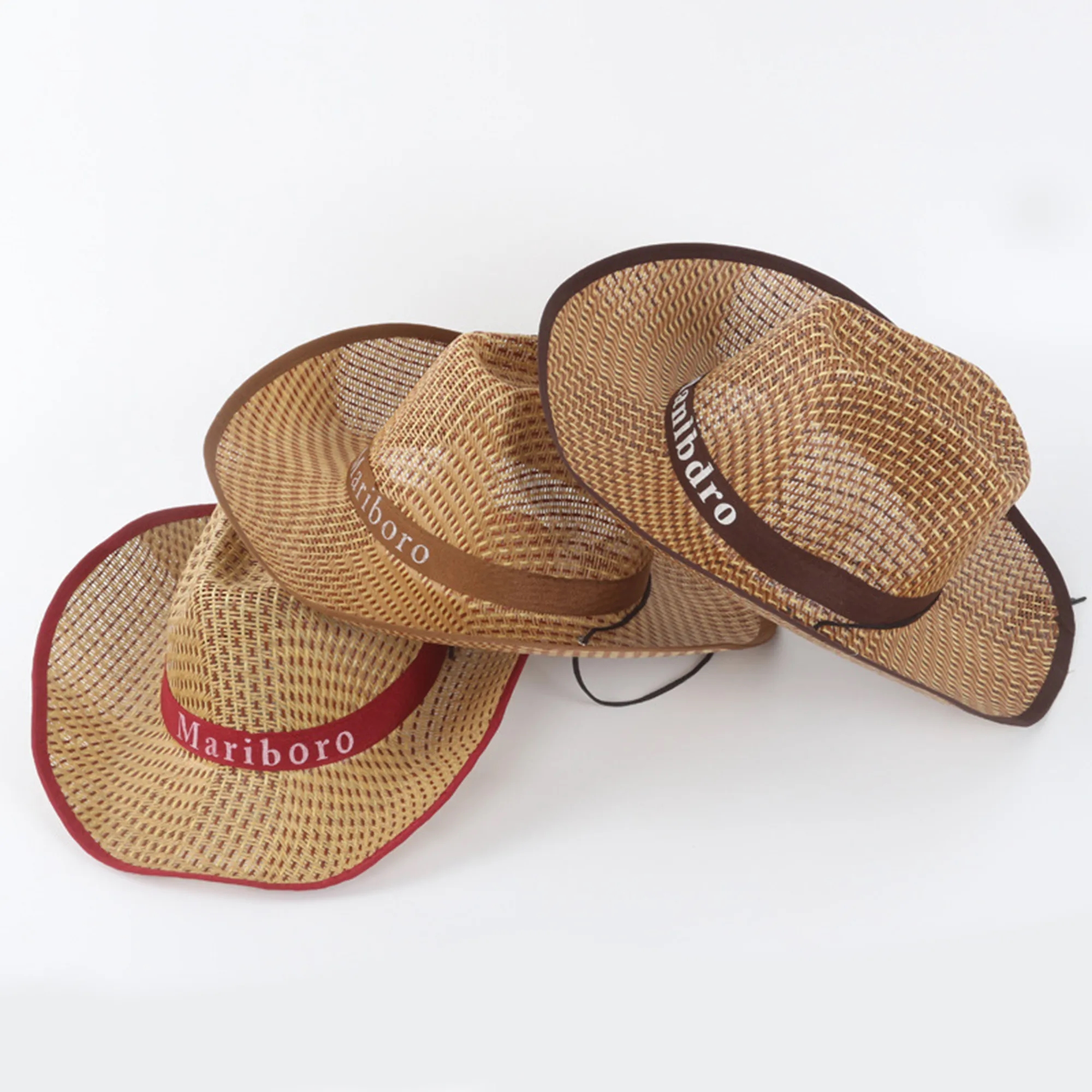 Straw Hat With Custom Band 6