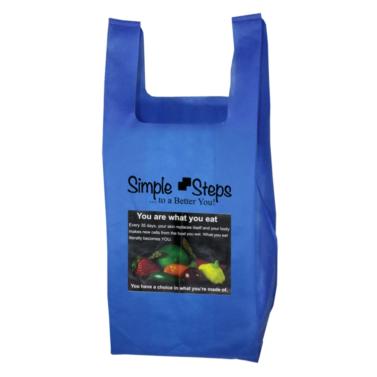 12" W x 22-1/2" H - Everyday Grocery Shopping Tote Bag 8