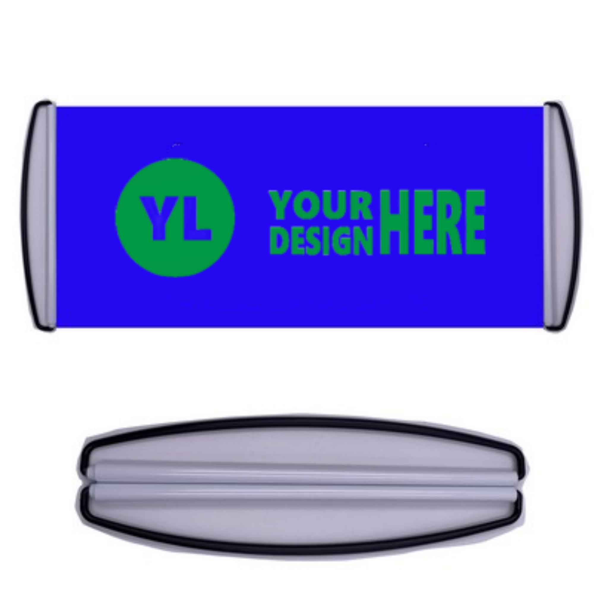 Full Color print Hand Held Scrolling Banners 2