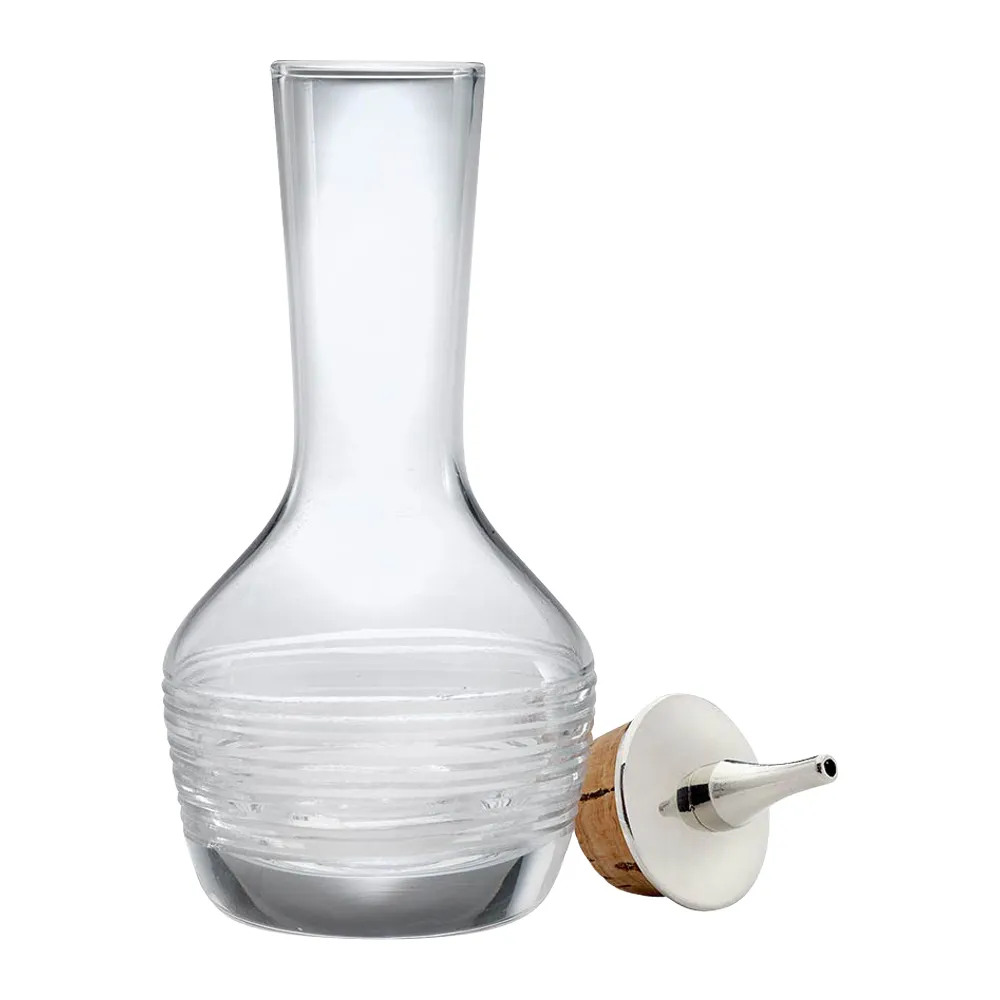 3oz. Glass Bitters Bottle Contemporary Design 8