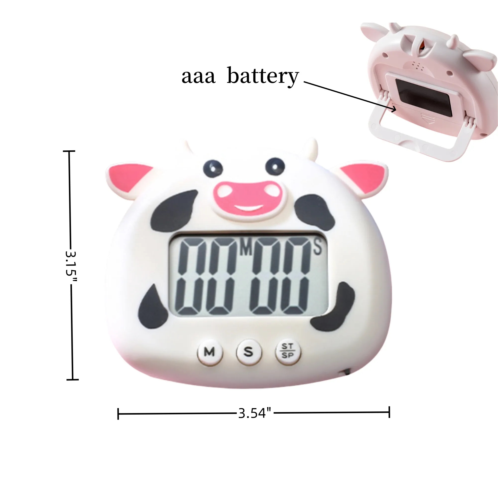 Cartoon Animal Digital Timer Magnetic Family Kitchen Promo 5