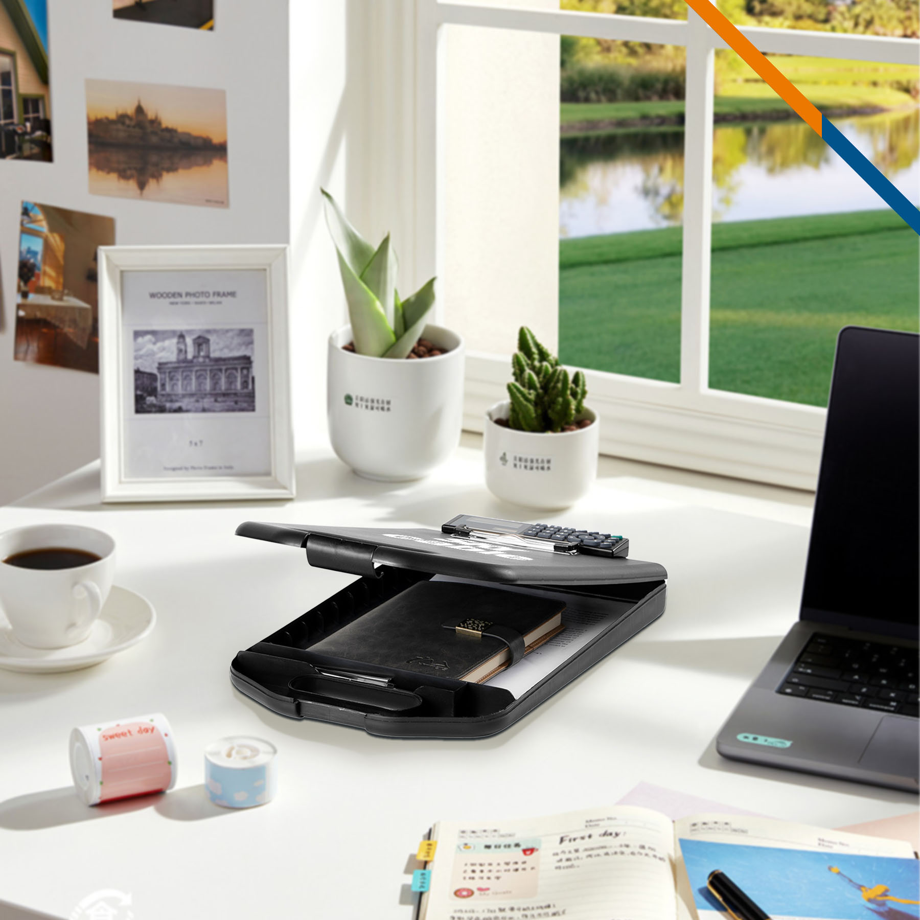Waesar 2in1 Storage Clipboard 2