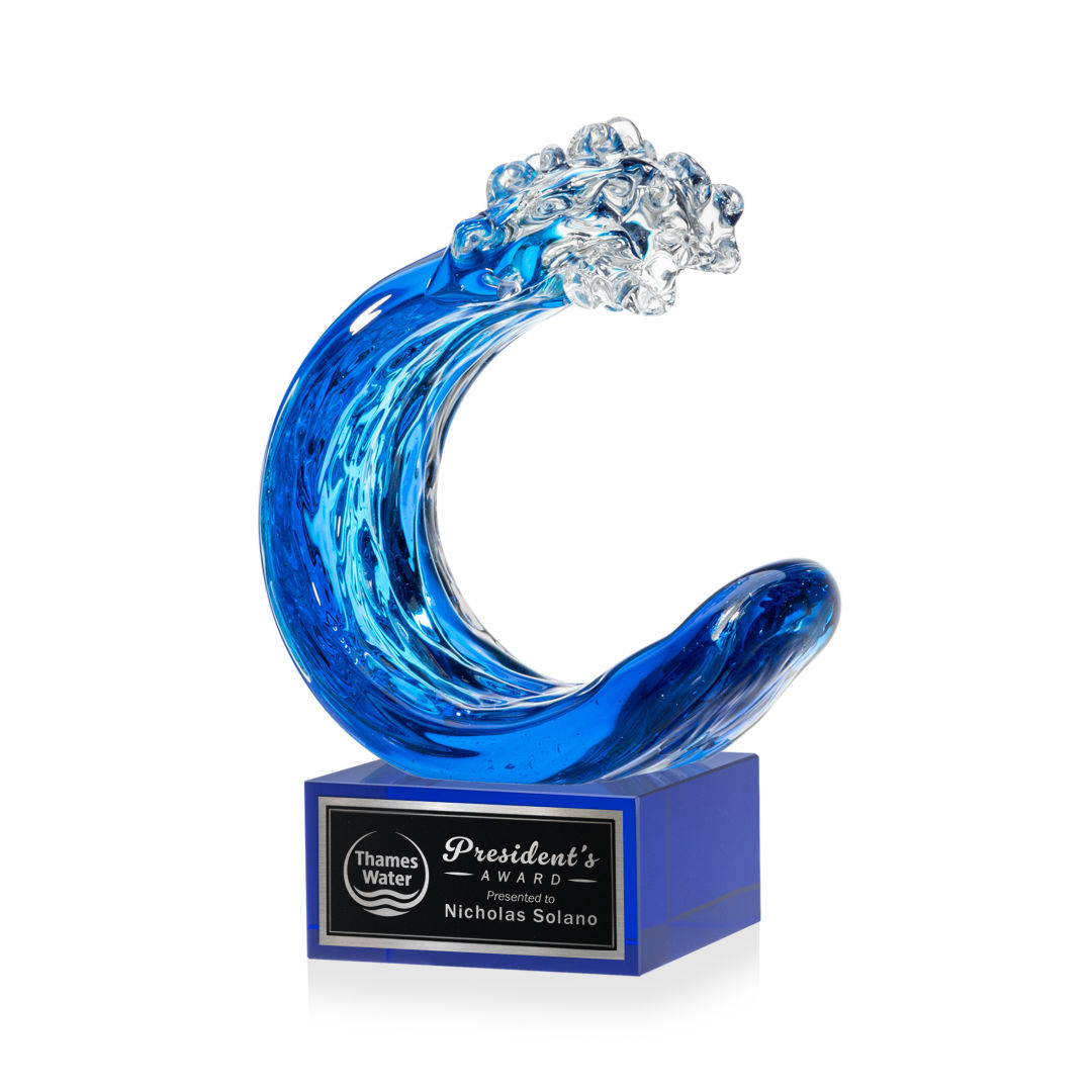 Oceana Award on Hancock Base - Blue 5