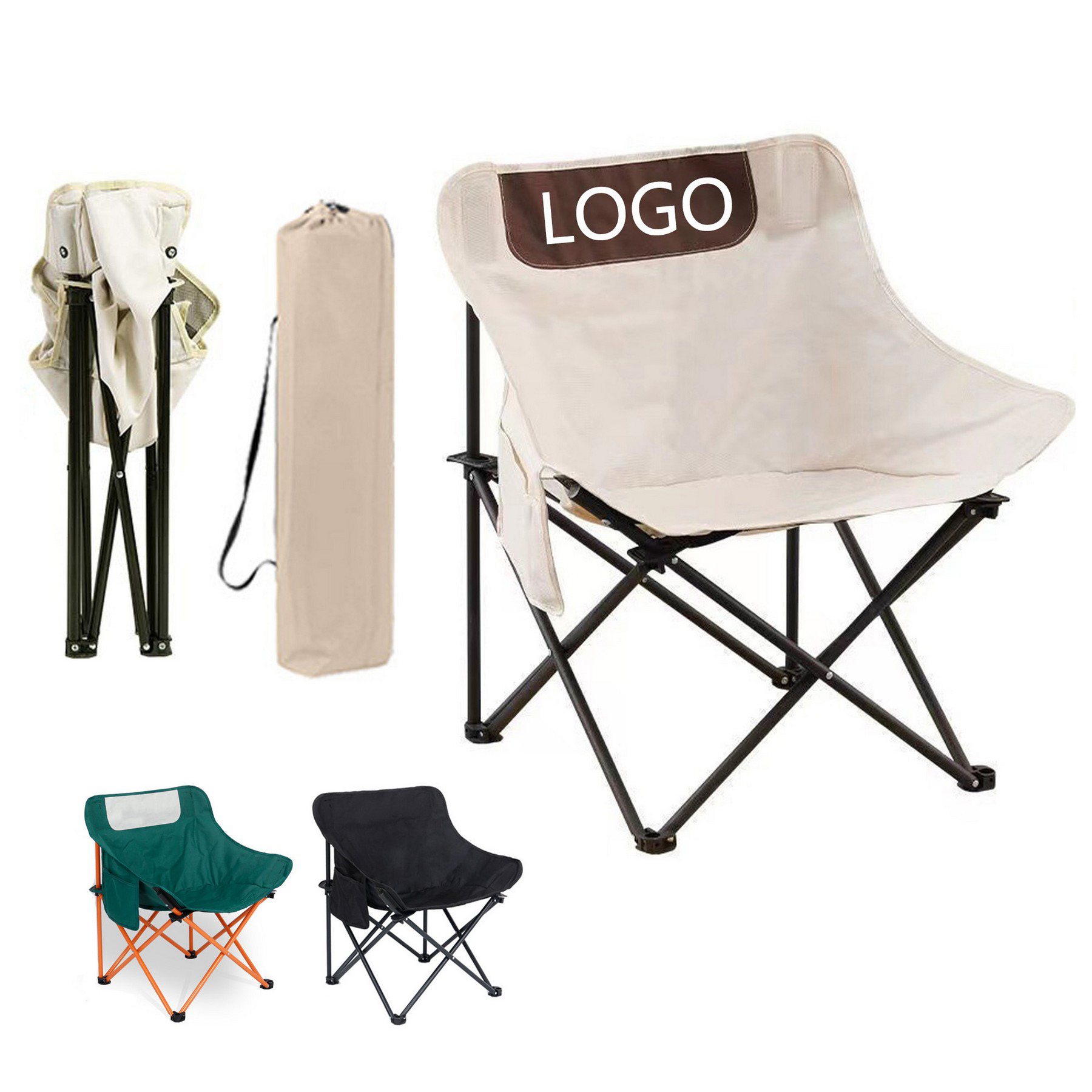 High Quality Portable Folding Outdoor Moon Chair 6